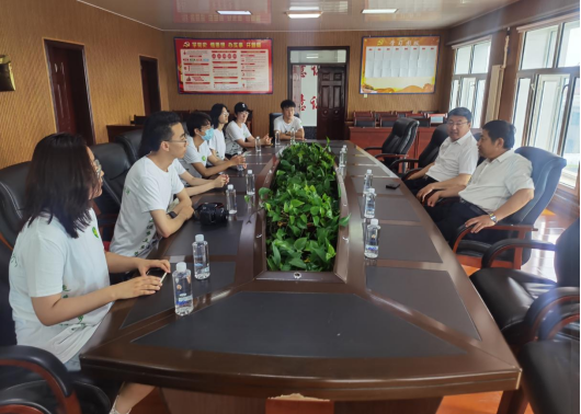 实践团座谈会现场